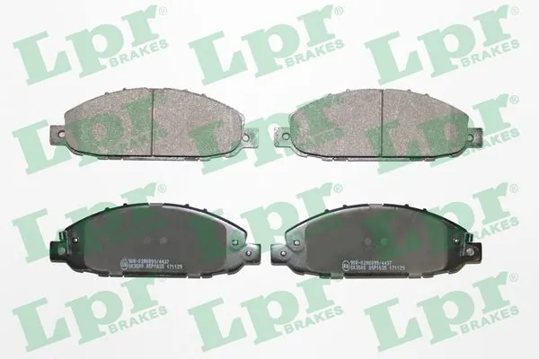 Kit de plaquettes de frein, frein à disque LPR 05P1635