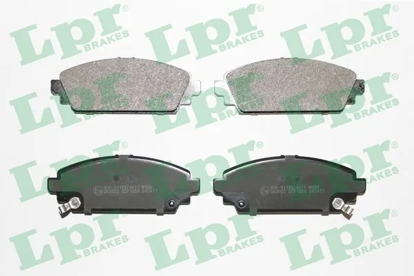 Kit de plaquettes de frein, frein à disque LPR 05P1069