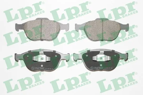 LPR 05P906 — Колодка гальм. диск. FORD FOCUS (DAW, DBW, DNW), TRANSIT передн. (вир-во LPR)