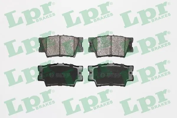 Kit de plaquettes de frein, frein à disque LPR 05P1281