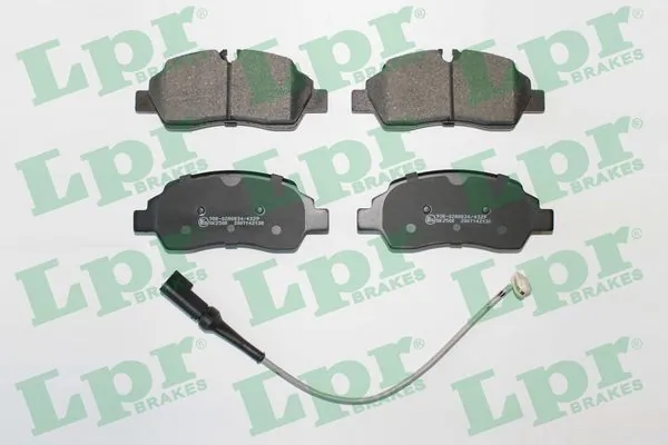 Kit de plaquettes de frein, frein à disque LPR 05P2130A