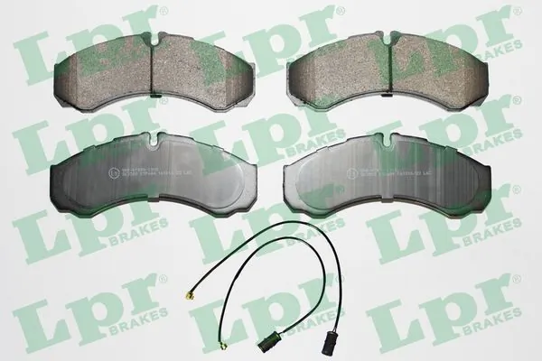 Kit de plaquettes de frein, frein à disque LPR 05P684D