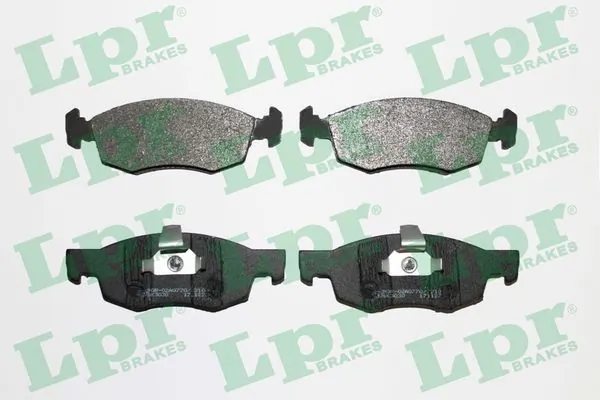 LPR 05P756 — Колодка гальм. диск. FIAT DOBLO передн. (вир-во LPR)