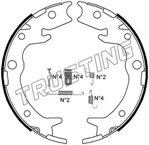 Brake Shoe Set, parking brake