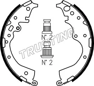 jeux de mâchoire Toyota haice 4/5