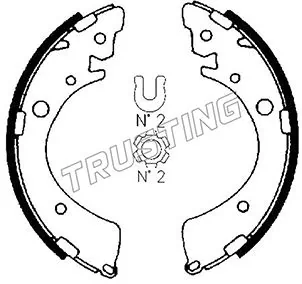 Brake Shoe Set
