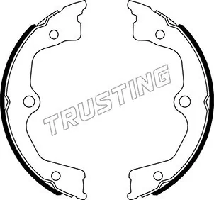 Brake Shoe Set, parking brake