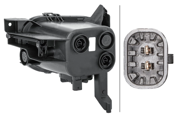 Projecteur antibrouillard HELLA 1NA 354 680-021