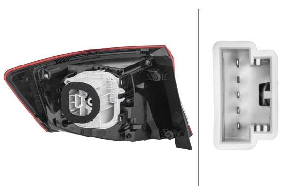 Feu arrière HELLA 9EL 354 856-021