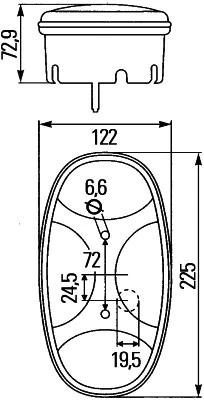 Feu arrière HELLA 2VP 343 640-267