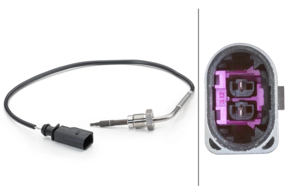 Capteur, température des gaz HELLA 6PT 014 494-101