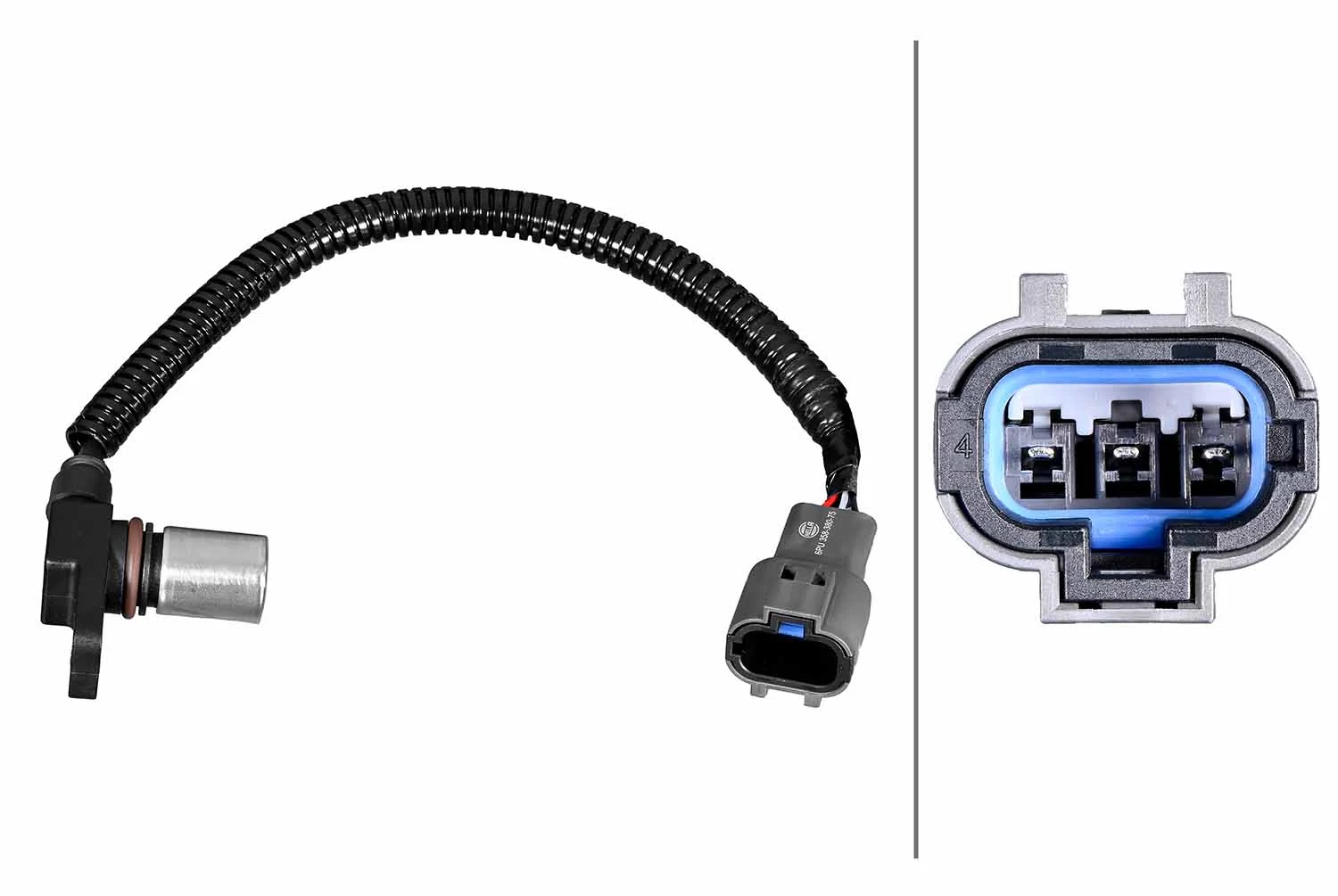 Capteur d'angle, vilebrequin HELLA 6PU 358 380-751