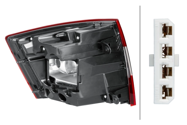 Feu arrière HELLA 9EL 354 848-041