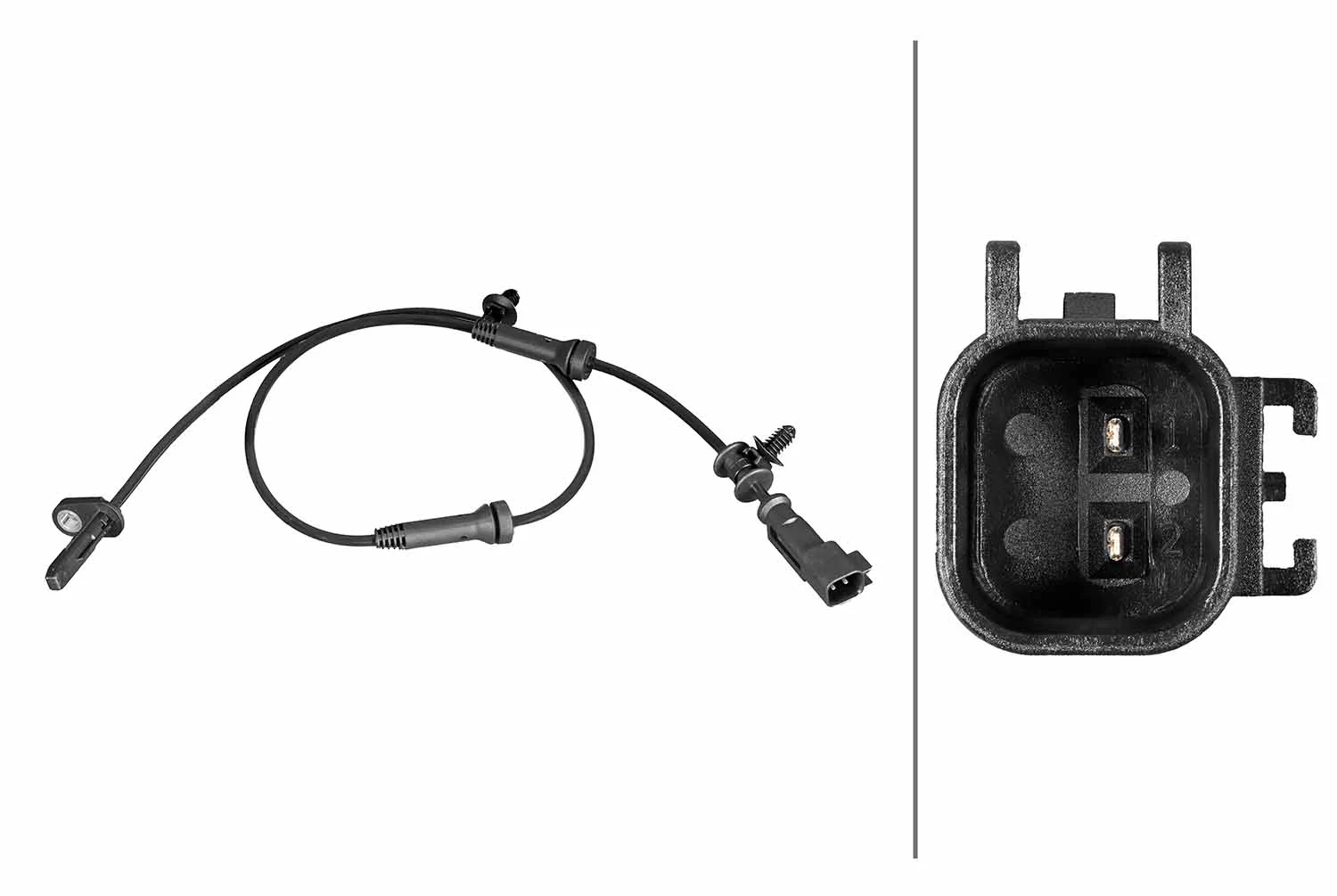 Capteur, vitesse de roue HELLA 6PU 358 216-481