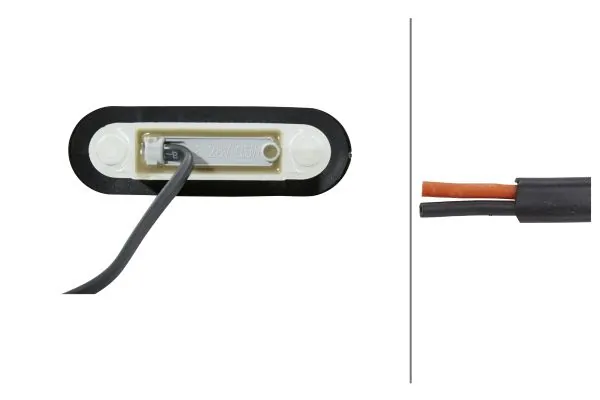 Feu d'encombrement HELLA 2XS 959 650-007