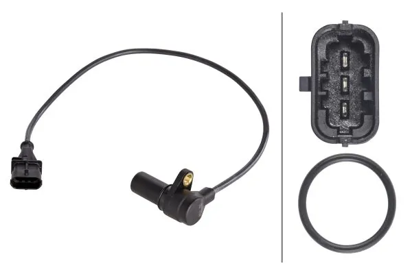 Capteur d'angle, vilebrequin HELLA 6PU 009 146-461