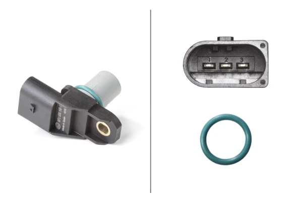 Capteur, position d'arbre à cames HELLA 6PU 009 168-111