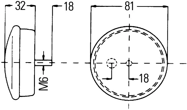 Feu de position HELLA 2PF 997 045-011