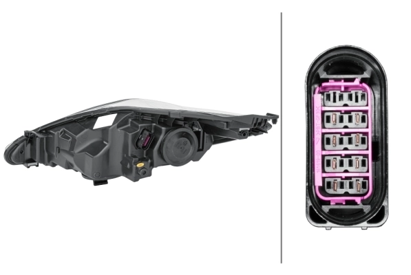 Projecteur principal HELLA 1EJ 247 045-321