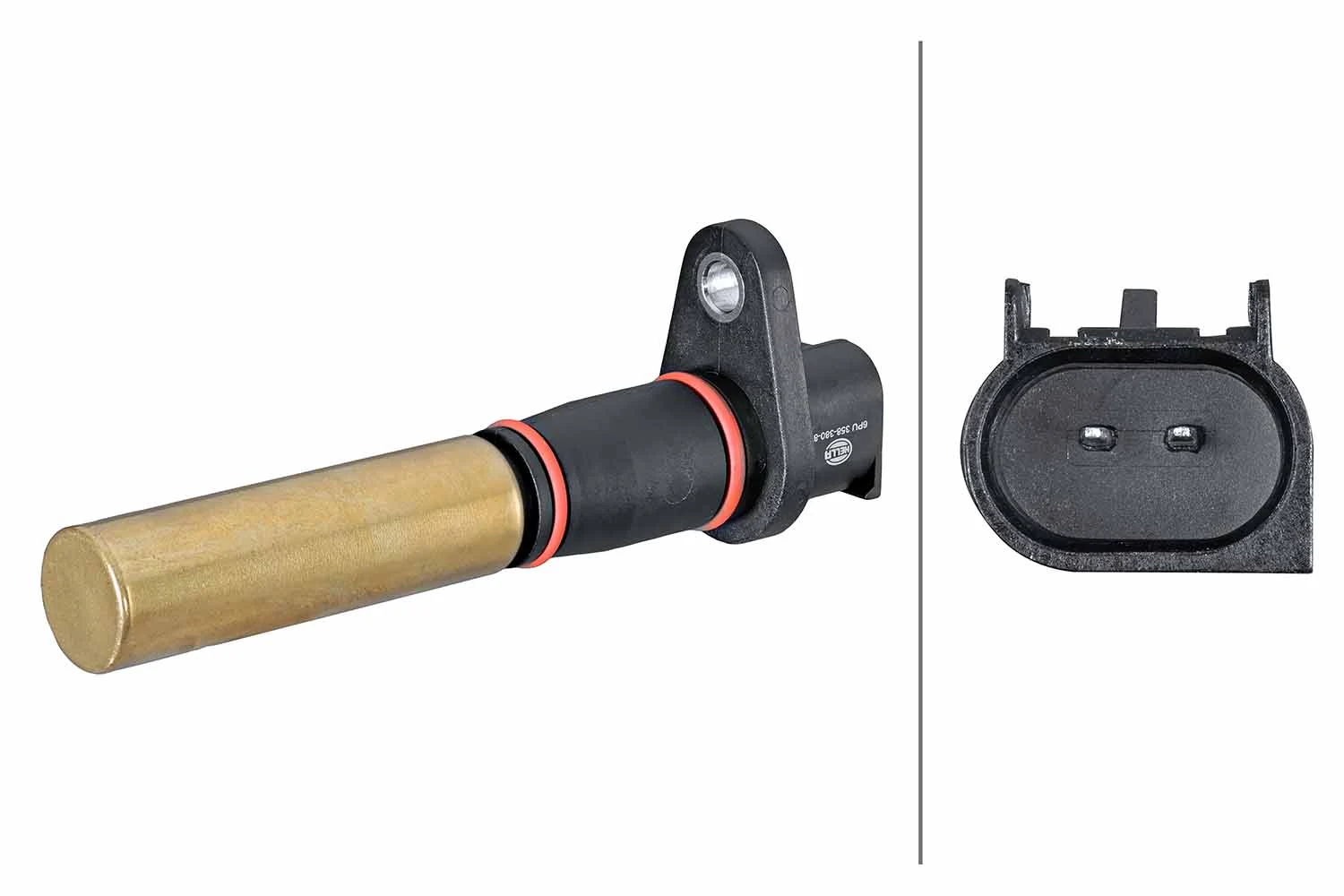 Capteur d'angle, vilebrequin HELLA 6PU 358 380-861