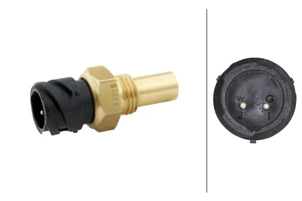 Sonde, température du liquide de refroidissement HELLA 6PT 013 309-041