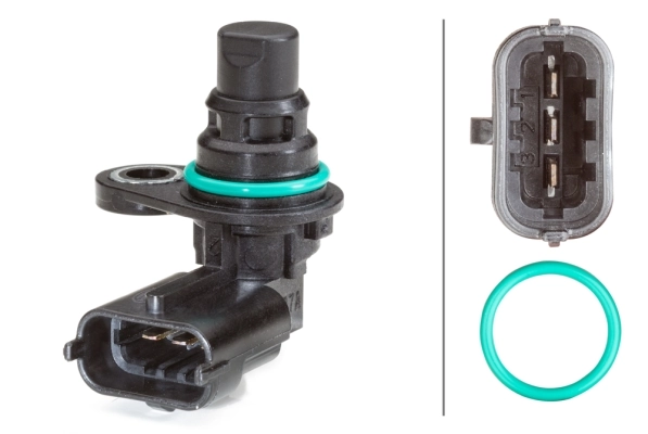 Capteur, position d'arbre à cames HELLA 6PU 013 122-211