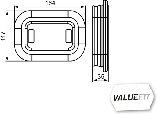 Feu de recul HELLA 2ZR 357 025-021