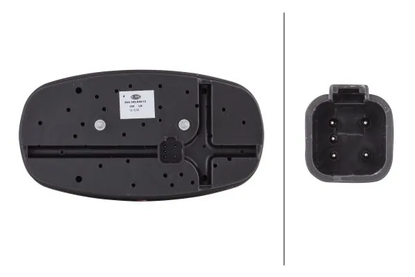 Feu arrière HELLA 2VA 343 640-131