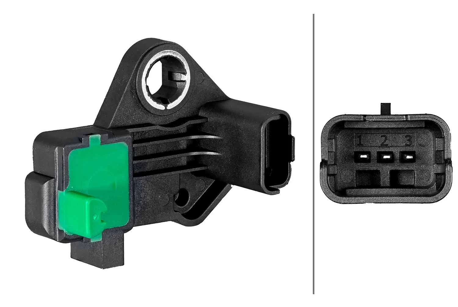 Capteur d'angle, vilebrequin HELLA 6PU 358 380-551