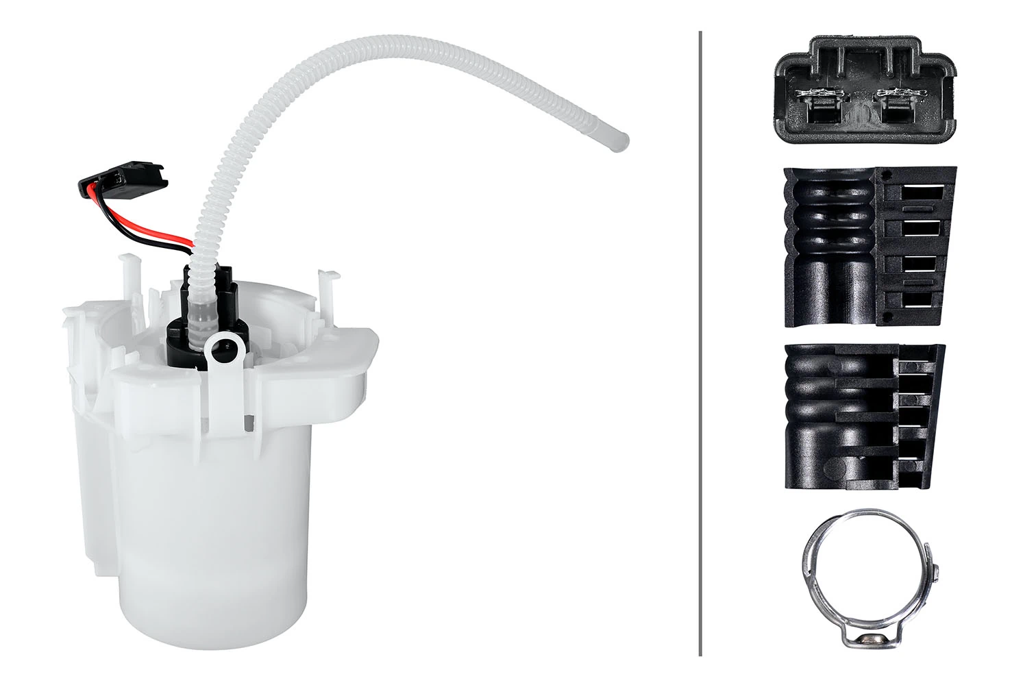 Pot de stabilisation, pompe à carburant HELLA 8TF 358 306-461