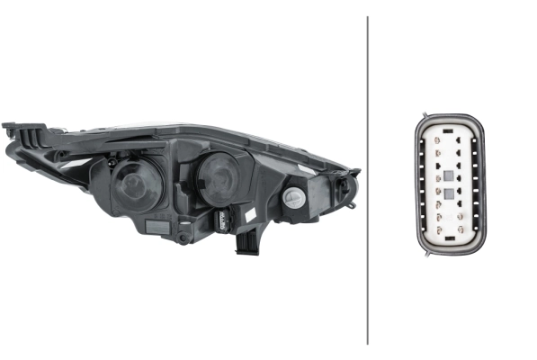 Projecteur principal HELLA 1EL 354 803-051