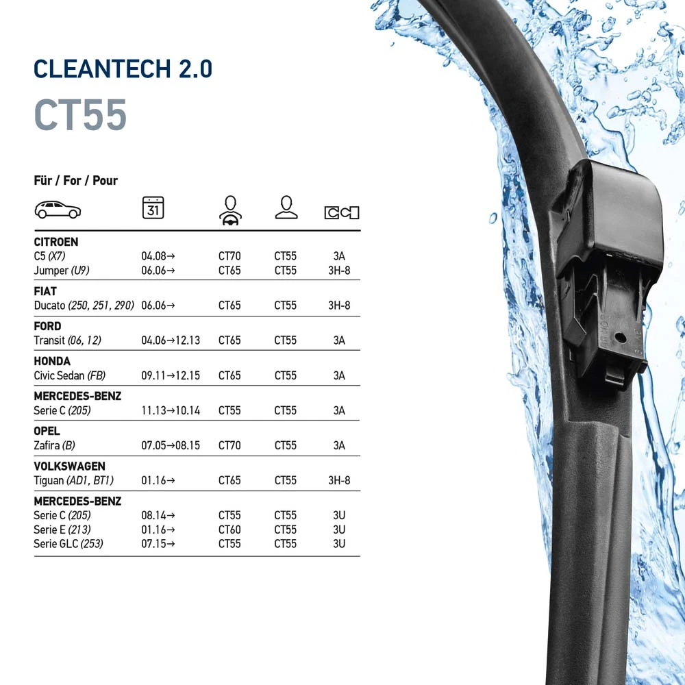 Balai d'essuie-glace HELLA 9XW 358 053-221