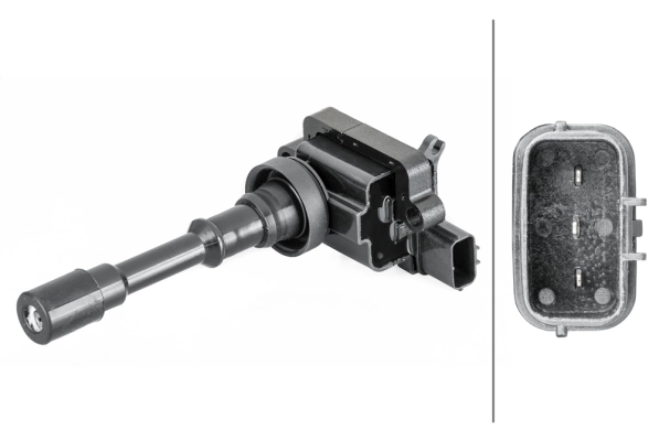 Bobine d'allumage HELLA 5DA 358 057-831