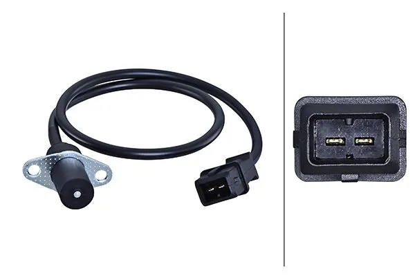 Capteur d'angle, vilebrequin HELLA 6PU 358 191-081