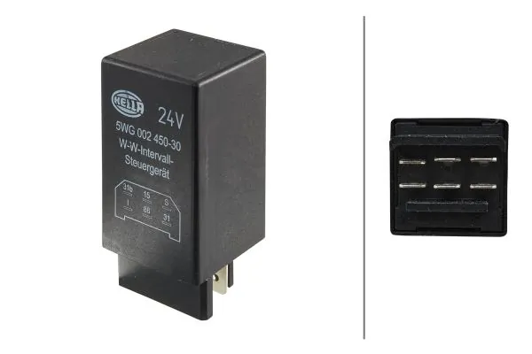 Relais, intervalle d'essuyage HELLA 5WG 002 450-301
