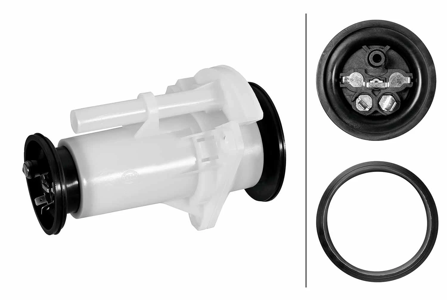 Pot de stabilisation, pompe à carburant HELLA 8TF 358 306-321