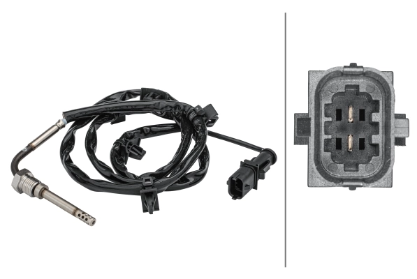 Capteur, température des gaz HELLA 6PT 358 181-401