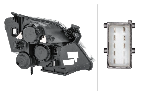 Projecteur principal HELLA 1EE 354 535-011