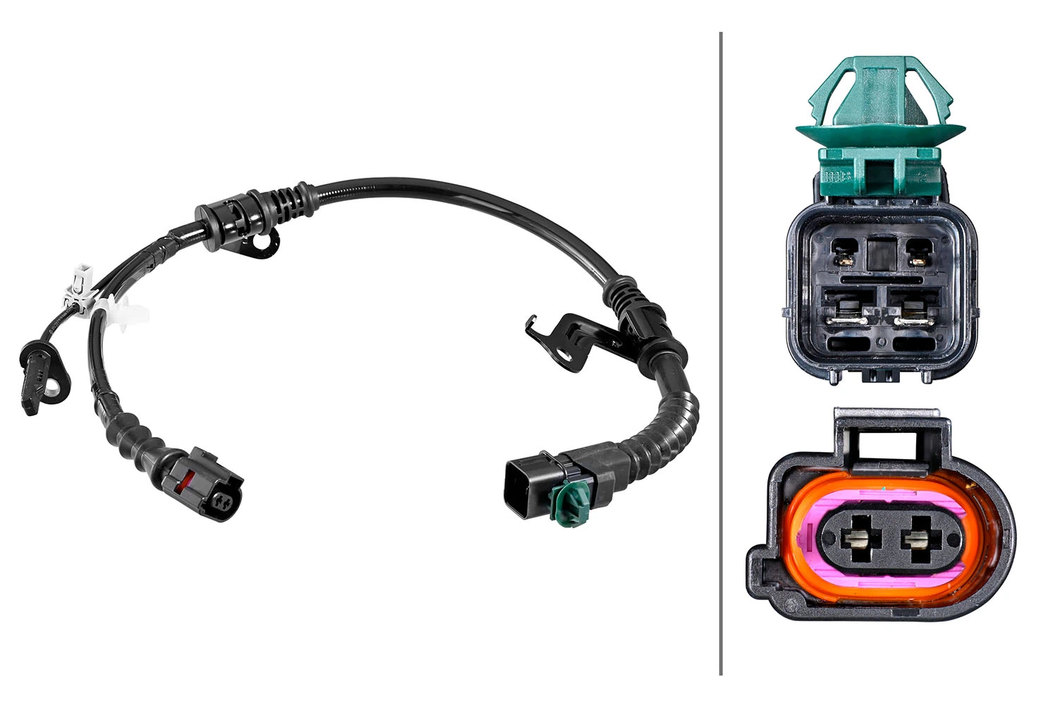 Capteur, vitesse de roue HELLA 6PU 358 218-781