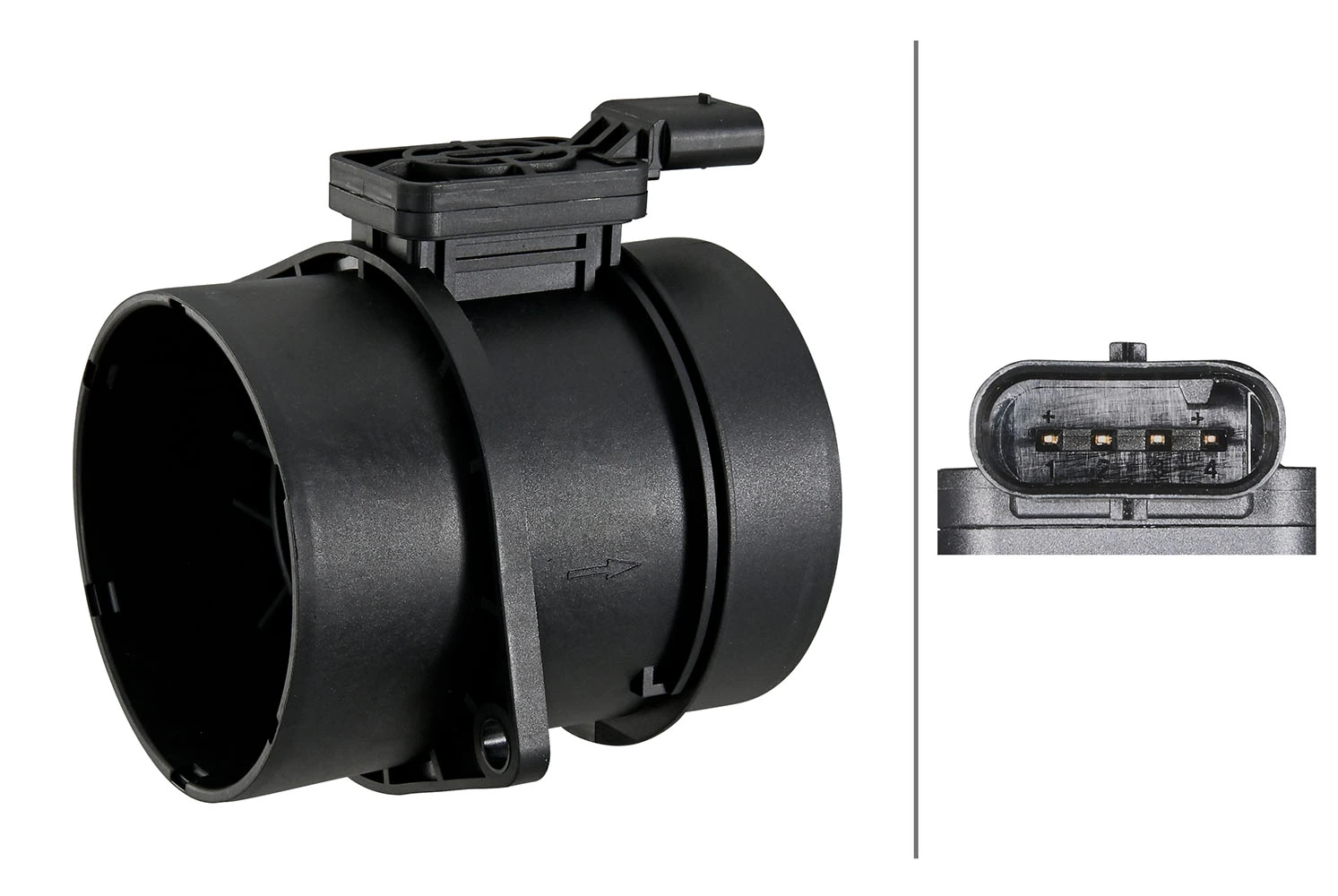 Débitmètre de masse d''air HELLA 8ET 358 095-271