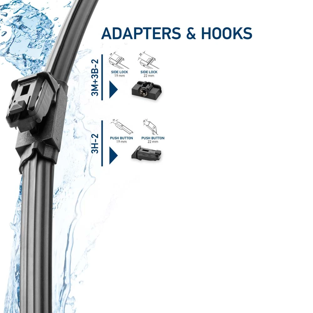 Balai d'essuie-glace HELLA 9XW 358 164-121