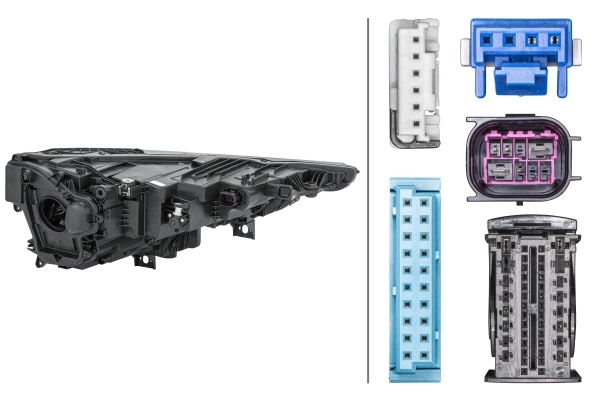 Projecteur principal HELLA 1EX 354 871-071