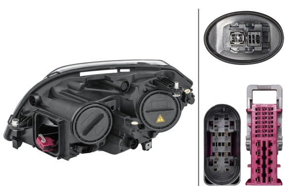 Projecteur principal HELLA 1ZS 354 878-141