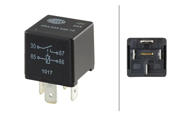 Relais, courant de travail HELLA 4RA 933 332-101