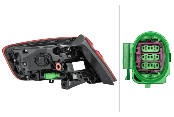 Feu arrière HELLA 2SD 012 836-081