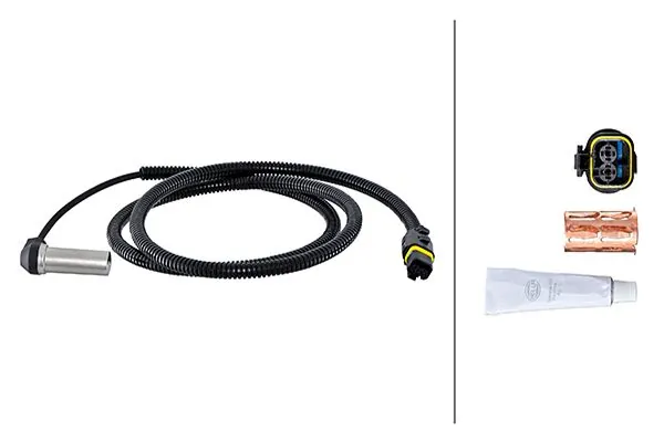 Capteur, vitesse de roue HELLA 6PU 230 048-551