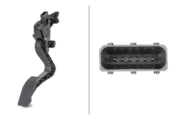 Capteur, position d'accelerateur HELLA 6PV 010 175-741