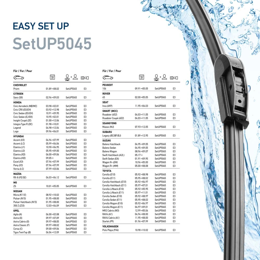 Balai d'essuie-glace HELLA 9XW 358 164-191