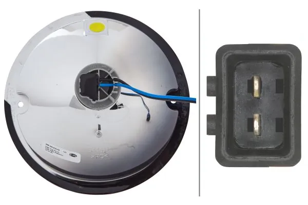 Feu antibrouillard arrière HELLA 2NE 344 610-027