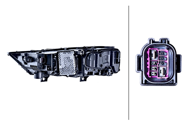Projecteur principal HELLA 1EX 354 881-141